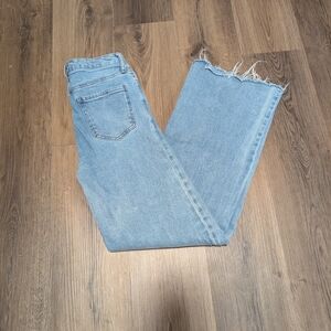 BCBG Generation Light Wash Wide Leg Jeans Size 3/26